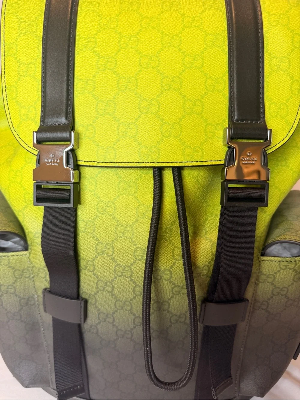 Gucci Chroma Large GG Gradient Backpack NWT 792080 FAERS 8452